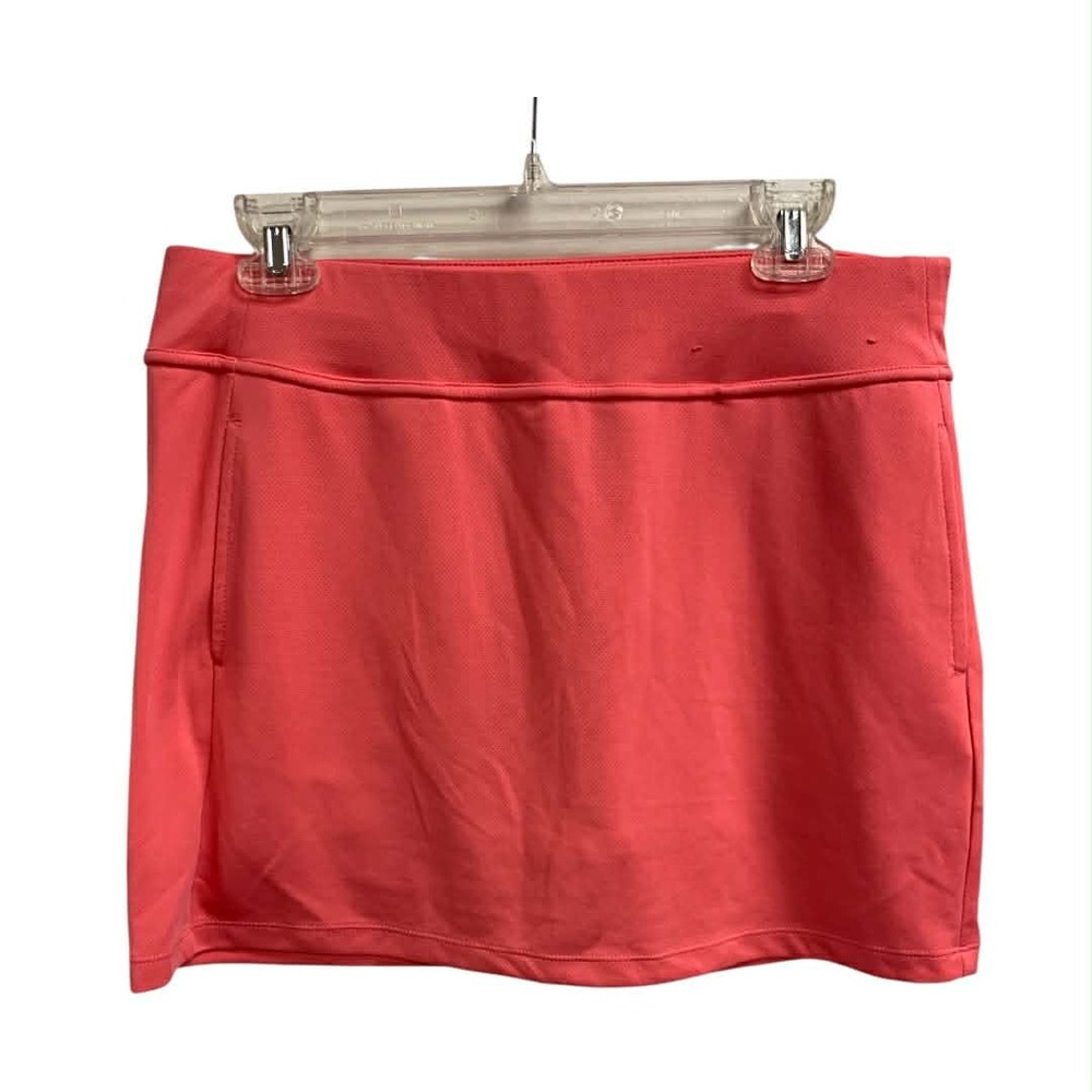Nicklaus Chic Coral Mini Skirt Size M